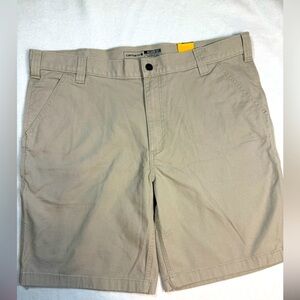 Carhartt Men's Rugged Flex Relax Fit Flat Front Work Shorts. Size 40.